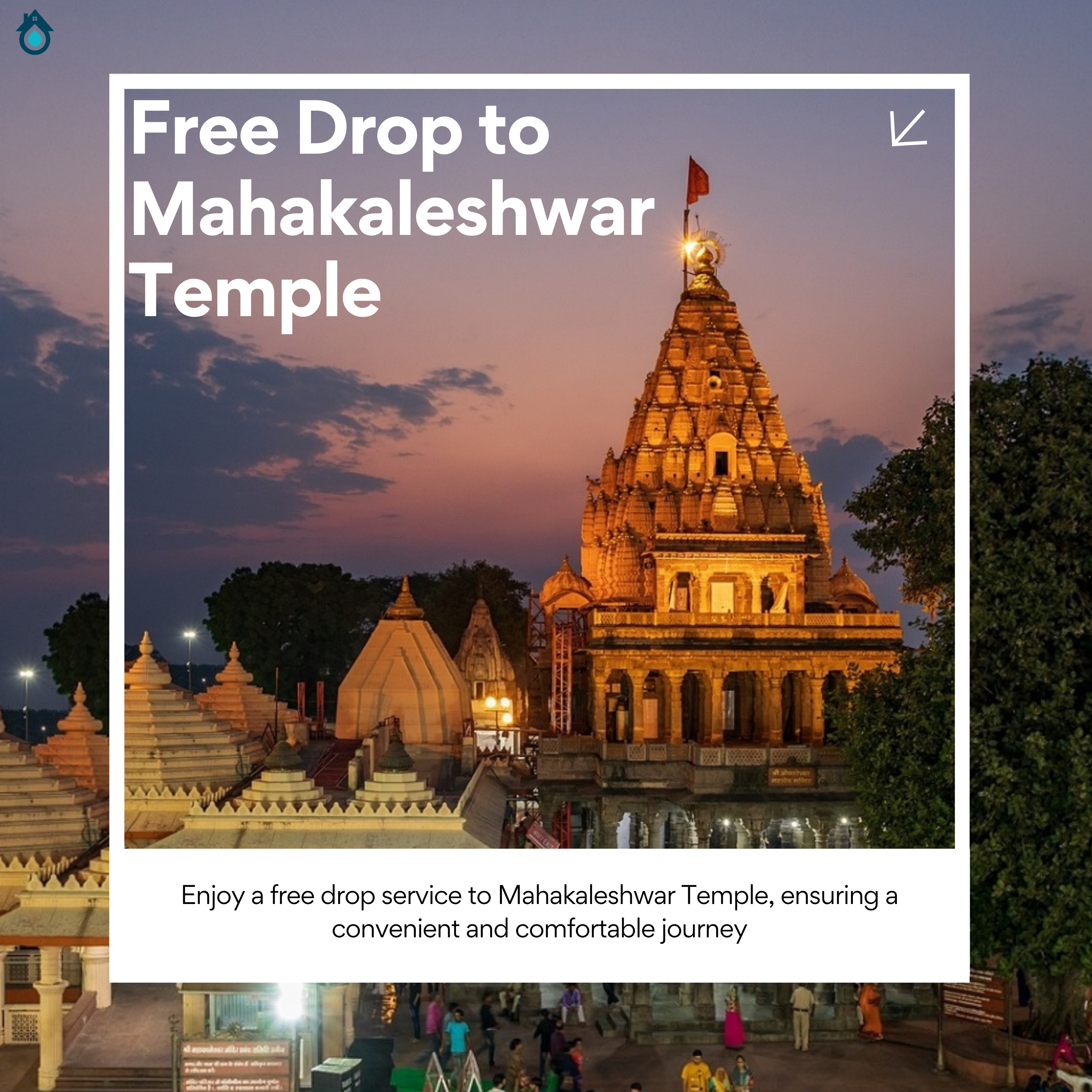 Free One way Mahakaleshwar Temple Drop